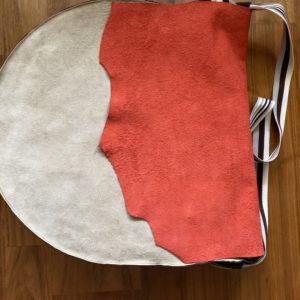 Ledertasche für Trommel