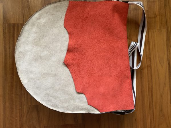 Ledertasche für Trommel