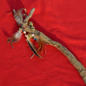 Druidenstab oder Rassel kann dieser talking stick sein