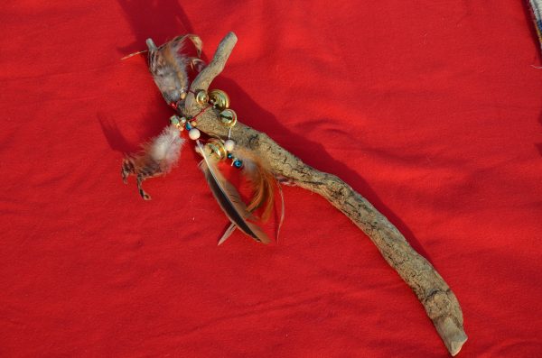 Druidenstab oder Rassel kann dieser talking stick sein