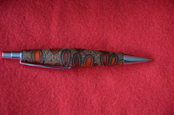 Klick-Bleistift Banksia Zapfen rot – Bild 2